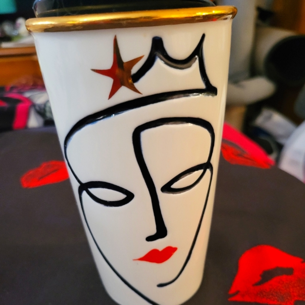 Starbucks 2015 anniversary crown siren ceramic cup